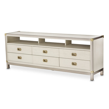 Menlo Station Eucalyptus Tv Console from Michael Amini - Luna Furniture