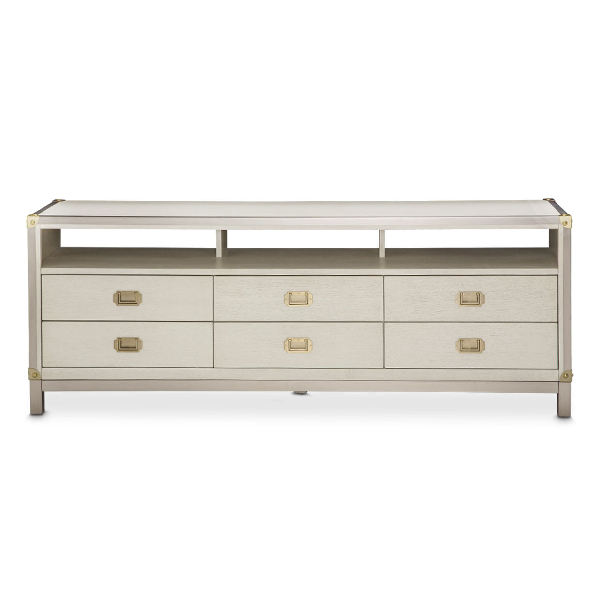 Menlo Station Eucalyptus Tv Console from Michael Amini - Luna Furniture