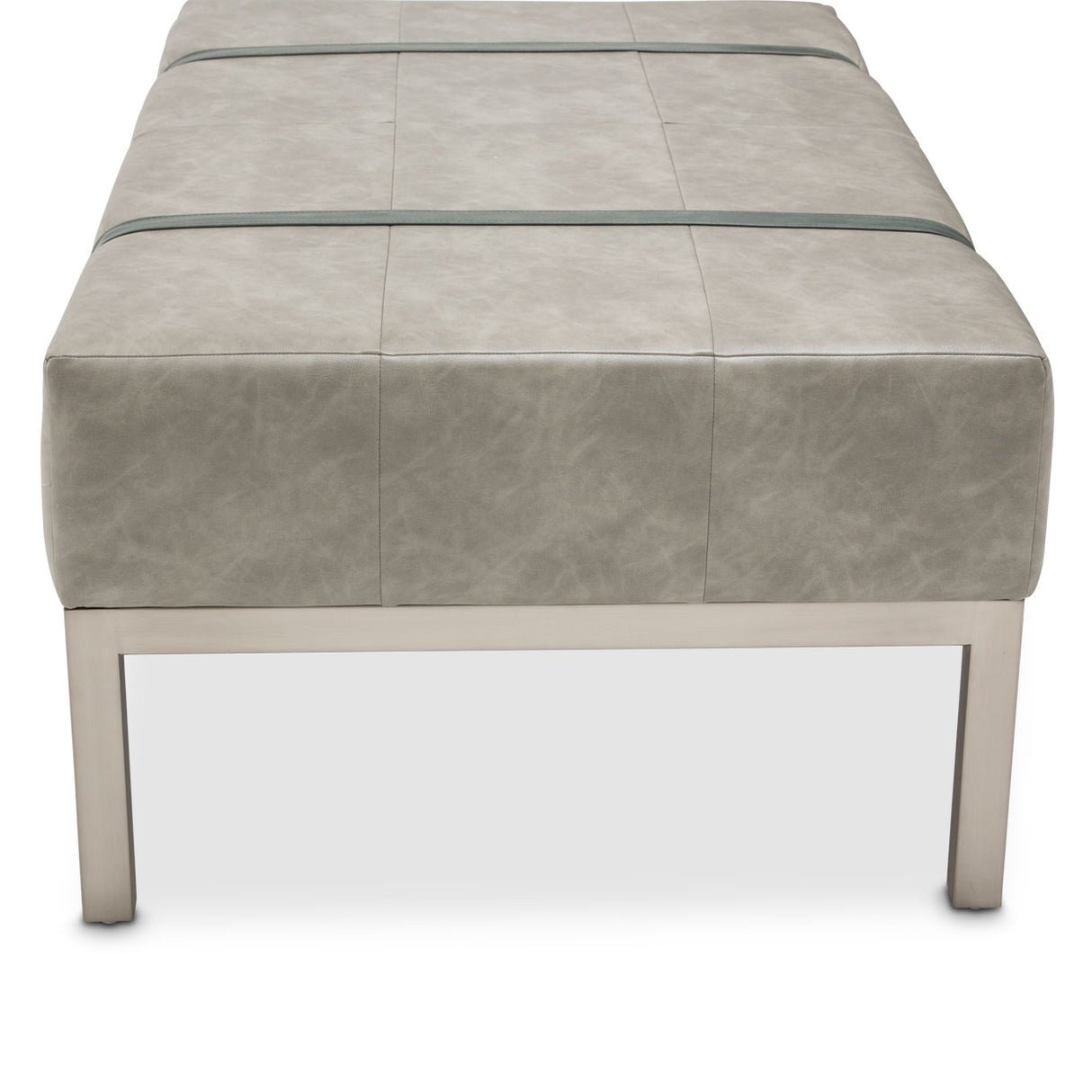 Menlo Station Eucalyptus Rectangular Cocktail Ottoman from Michael Amini - Luna Furniture