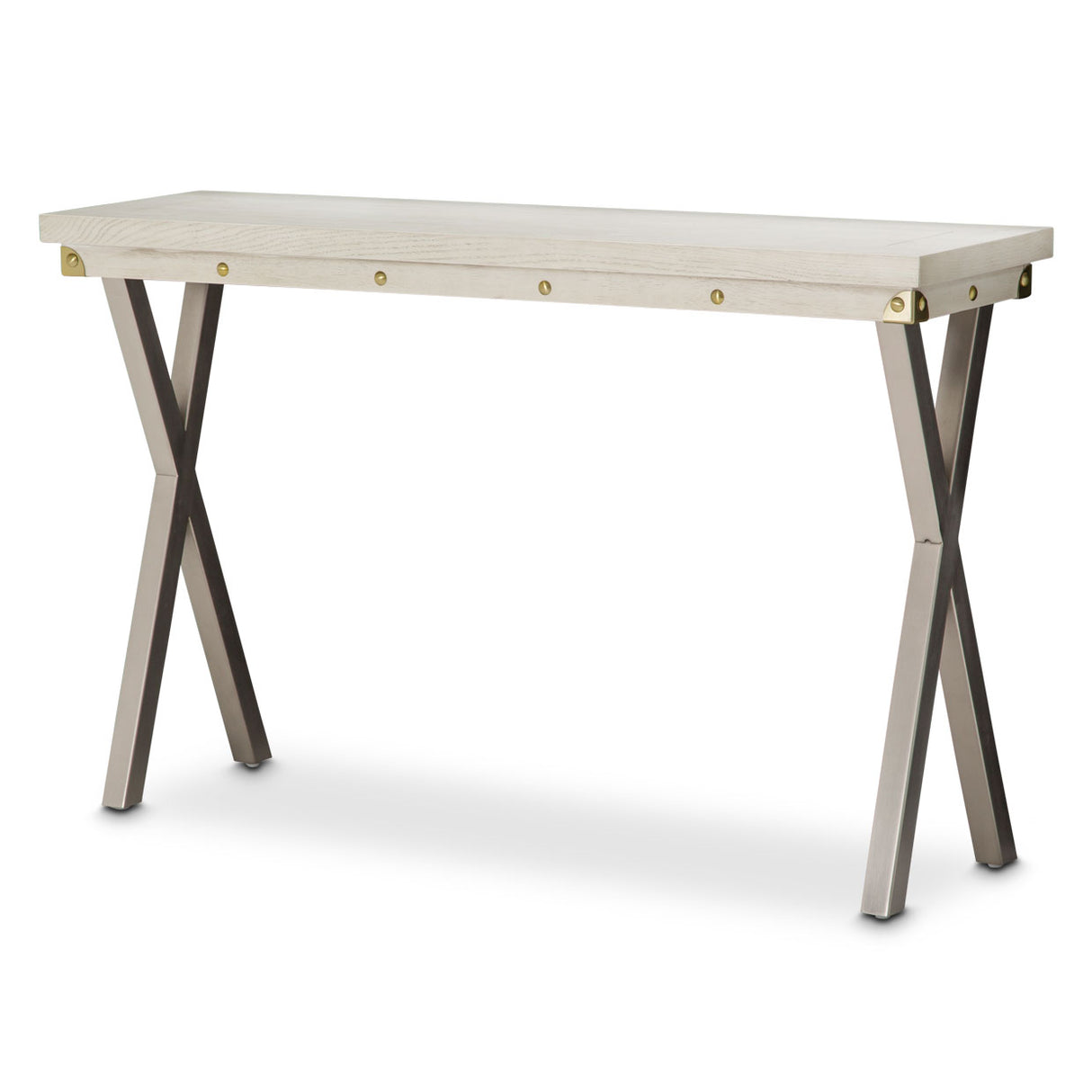 Menlo Station Eucalyptus Console Table from Michael Amini - Luna Furniture