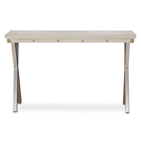 Menlo Station Eucalyptus Console Table from Michael Amini - Luna Furniture