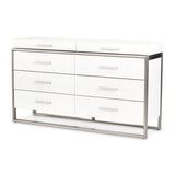 Marquee Cloud White Dresser from Michael Amini - Luna Furniture