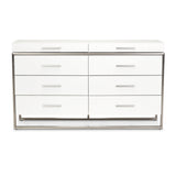Marquee Cloud White Dresser from Michael Amini - Luna Furniture
