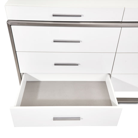 Marquee Cloud White Dresser from Michael Amini - Luna Furniture