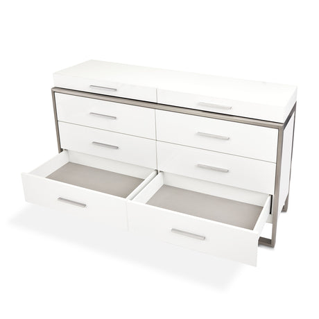 Marquee Cloud White Dresser from Michael Amini - Luna Furniture