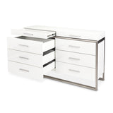 Marquee Cloud White Dresser from Michael Amini - Luna Furniture