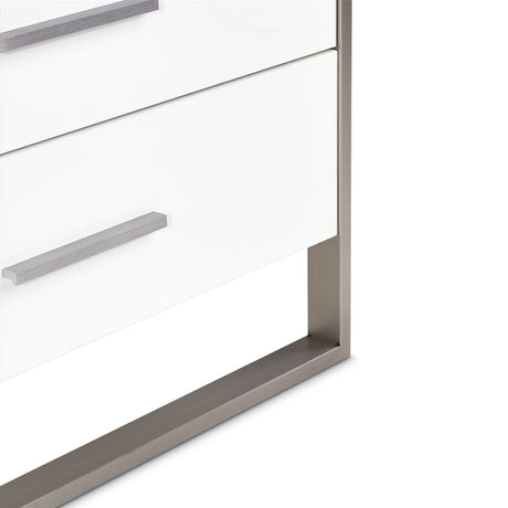 Marquee Cloud White Dresser from Michael Amini - Luna Furniture