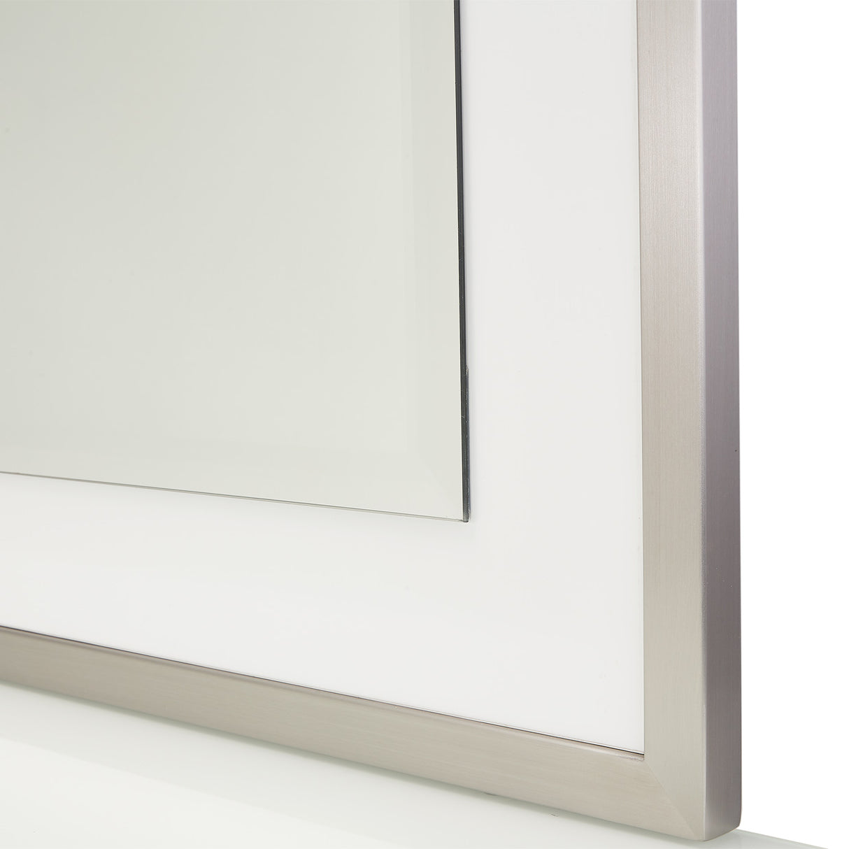 Marquee Cloud White Dresser With Mirror from Michael Amini - Luna Furniture