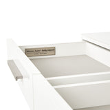 Marquee Cloud White 7-drawer Vertical Chest from Michael Amini - Luna Furniture