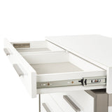 Marquee Cloud White 7-drawer Vertical Chest from Michael Amini - Luna Furniture