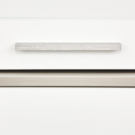 Marquee Cloud White 7-drawer Vertical Chest from Michael Amini - Luna Furniture