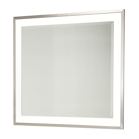 Marquee Cloud White Wall Mirror from Michael Amini - Luna Furniture