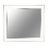 Marquee Cloud White Wall Mirror from Michael Amini - Luna Furniture