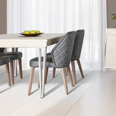 Silverlake Village Washed Oak Side Chair from Michael Amini - Luna Furniture