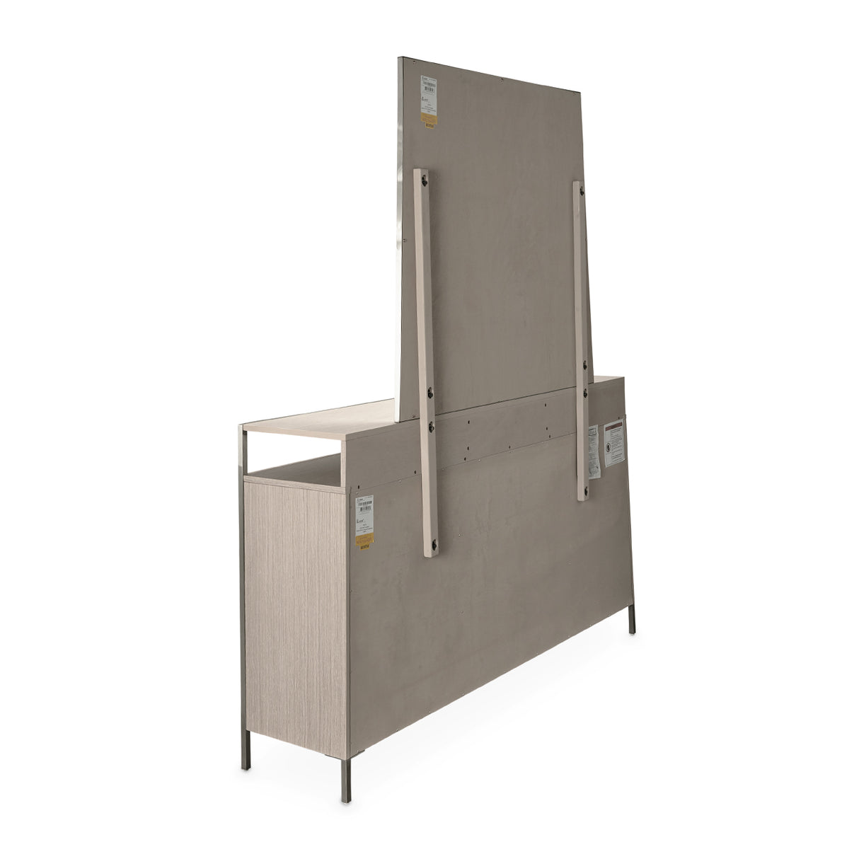 Silverlake Village Washed Oak Dresser With Mirror from Michael Amini - Luna Furniture