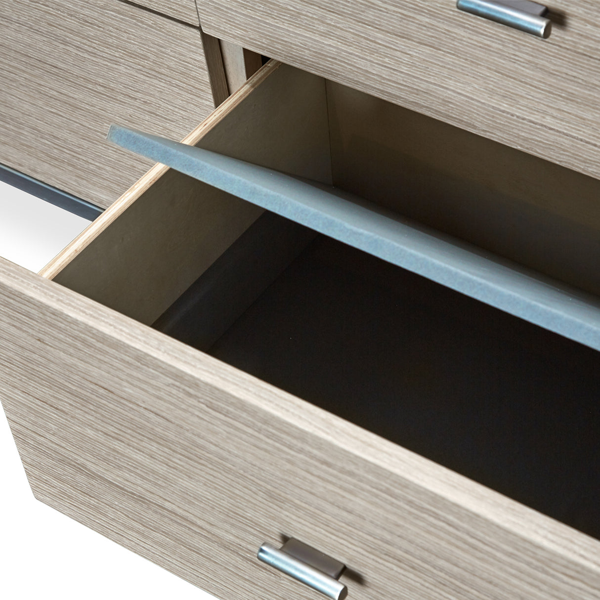 Silverlake Village Washed Oak Dresser With Mirror from Michael Amini - Luna Furniture