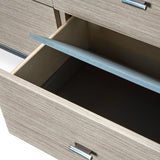 Silverlake Village Washed Oak Dresser With Mirror from Michael Amini - Luna Furniture