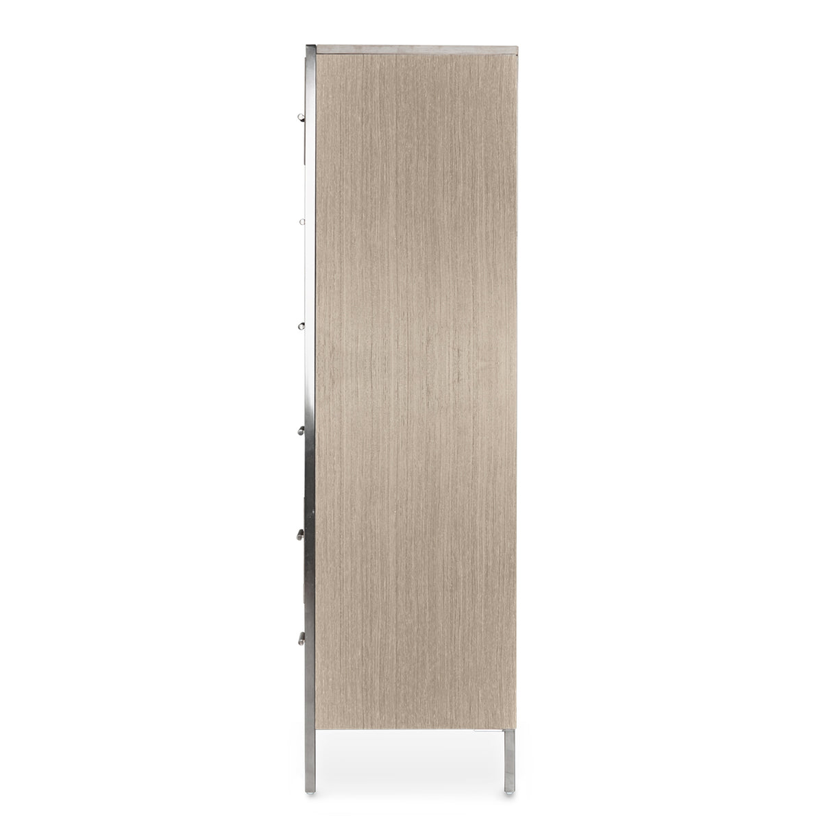 Silverlake Village Washed Oak 6-drawer Vertical Chest from Michael Amini - Luna Furniture