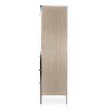 Silverlake Village Washed Oak 6-drawer Vertical Chest from Michael Amini - Luna Furniture