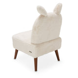 A La Carte Capri Bunny Slipper Chair from Michael Amini - Luna Furniture