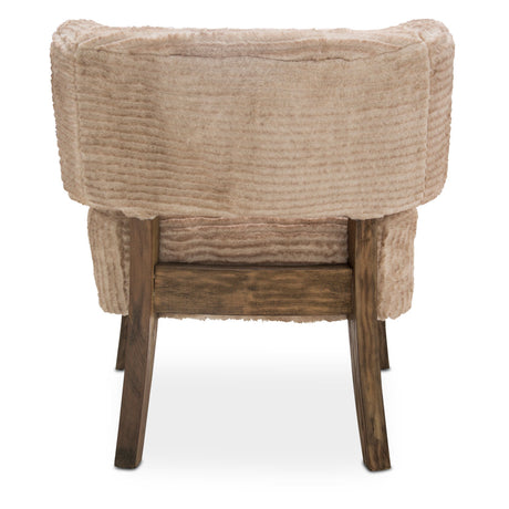A La Carte Boardwalk Faux-fur Accent Chair from Michael Amini - Luna Furniture