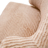 A La Carte Boardwalk Faux-fur Accent Chair from Michael Amini - Luna Furniture