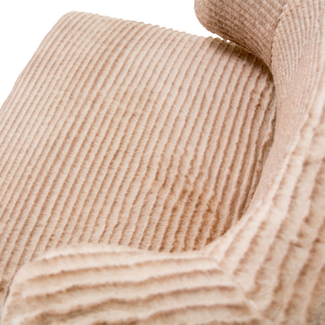 A La Carte Boardwalk Faux-fur Accent Chair from Michael Amini - Luna Furniture