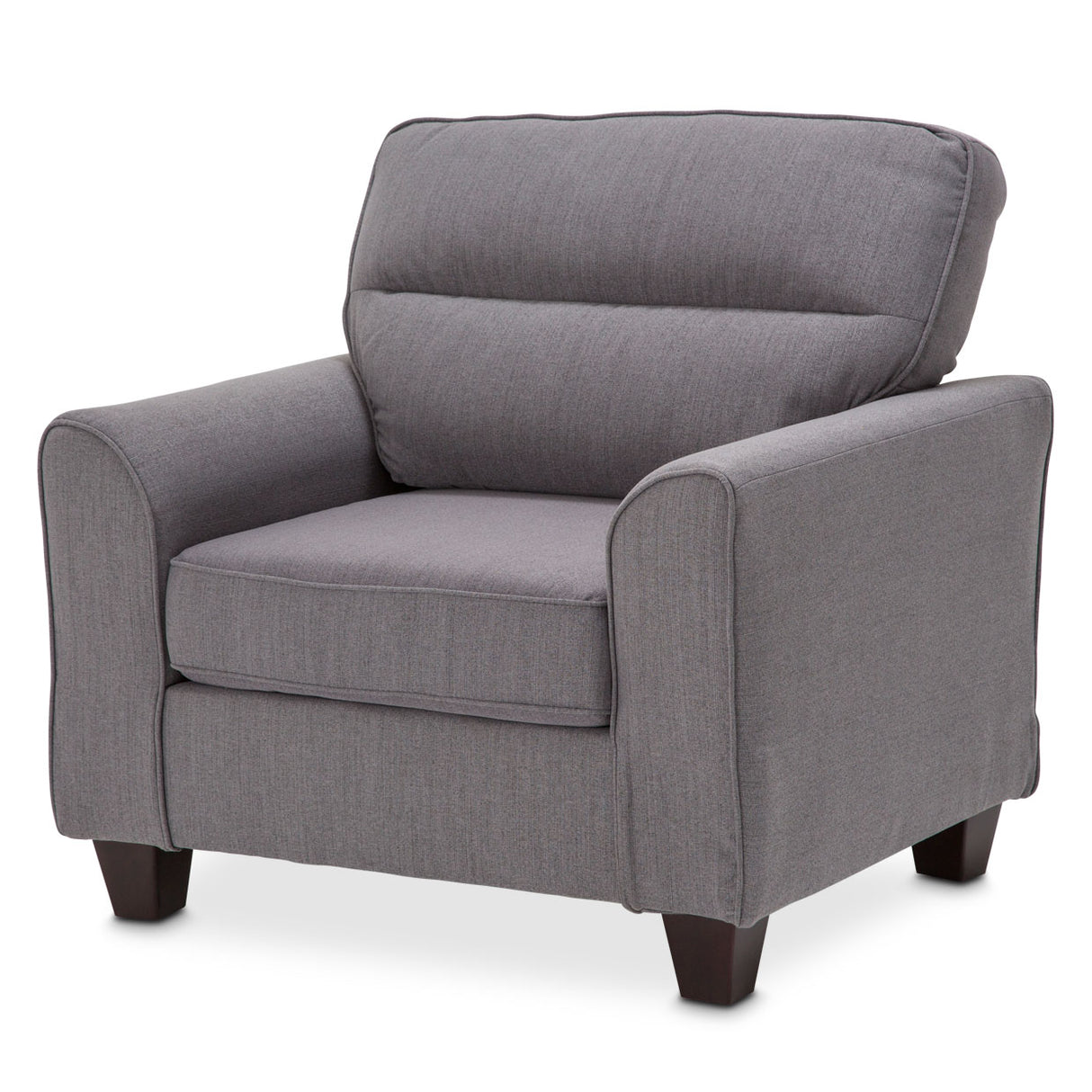 A La Carte Light Espresso Millenial Chair Graphite from Michael Amini - Luna Furniture