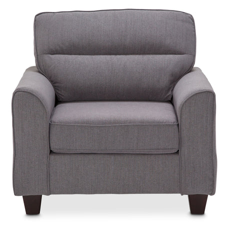 A La Carte Light Espresso Millenial Chair Graphite from Michael Amini - Luna Furniture