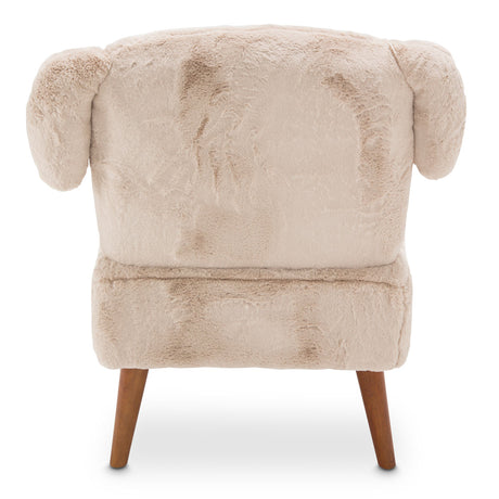 A La Carte Capri Puppy Slipper Chair from Michael Amini - Luna Furniture