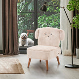 A La Carte Capri Puppy Slipper Chair from Michael Amini - Luna Furniture