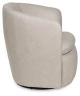 Kierreys Bone Swivel Accent Chair from Ashley - Luna Furniture