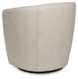 Kierreys Bone Swivel Accent Chair from Ashley - Luna Furniture