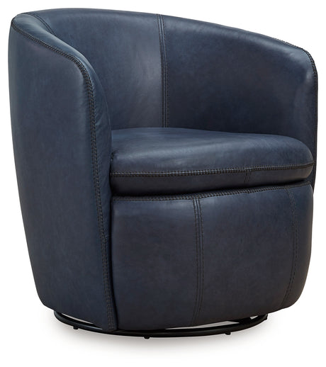 Kierreys Ocean Swivel Chair from Ashley - Luna Furniture