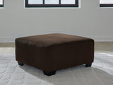 Kimlee Chocolate Oversized Accent Ottoman from Ashley - Luna Furniture