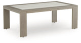 Kimpton Isle Brown Outdoor Coffee Table from Ashley - Luna Furniture