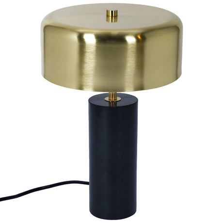 Kinetic Table Lamp - Gold outer and White inner from Ashcroft Furniture - Luna Furniture