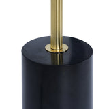 Kinetic Table Lamp - Gold outer and White inner from Ashcroft Furniture - Luna Furniture