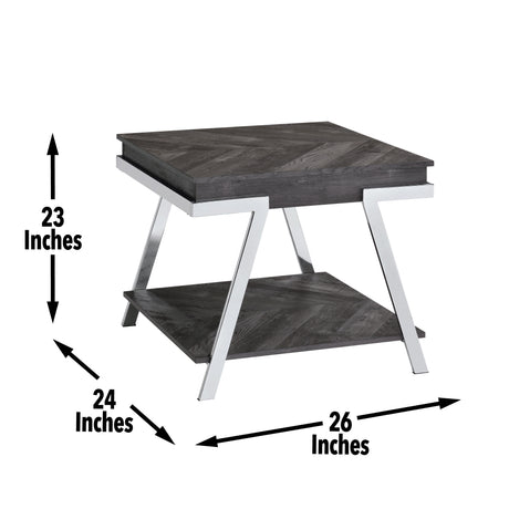 Roma End Table from Steve Silver - Luna Furniture