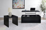 Knapp 2-piece Lift Top Coffee Table Set Black from Coaster - Luna Furniture