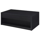 Knapp 2-piece Lift Top Coffee Table Set Black from Coaster - Luna Furniture