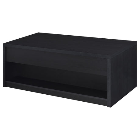 Knapp Black 2-piece Lift Top Coffee Table Set from Coaster - Luna Furniture