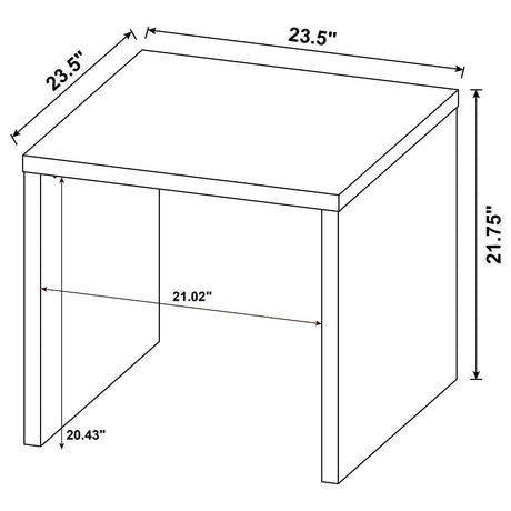 Knapp Black 2-piece Lift Top Coffee Table Set from Coaster - Luna Furniture