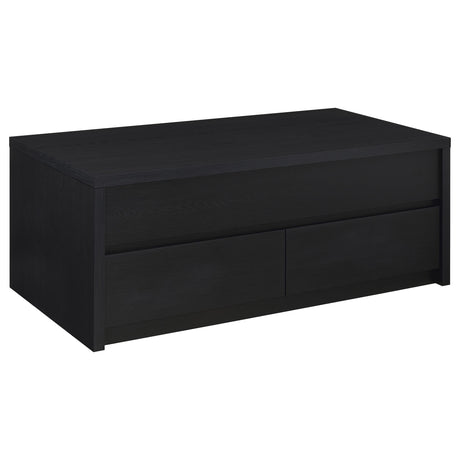 Knapp Black 3-piece Lift Top Coffee Table Set from Coaster - Luna Furniture