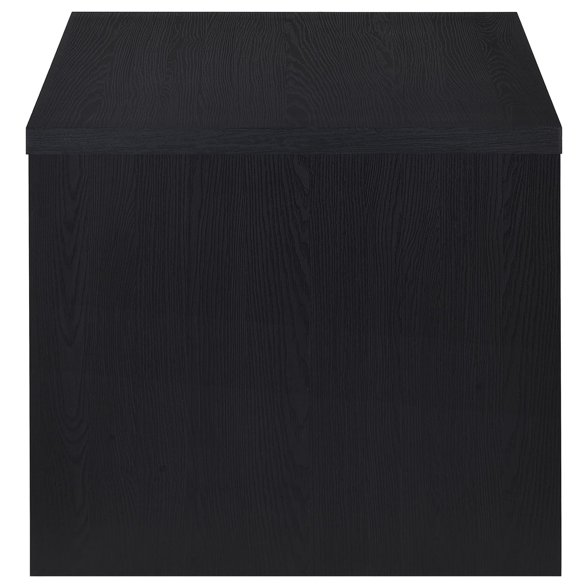 Knapp Black Square Side End Table from Coaster - Luna Furniture