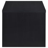 Knapp Black Square Side End Table from Coaster - Luna Furniture