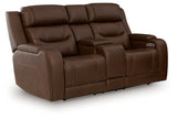 Knightington Sofa and Loveseat in Brown from Ashley - Luna Furniture
