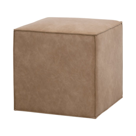 Knox Accent Cube in Ivanhoe Toast from Essentials For Living - Luna Furniture