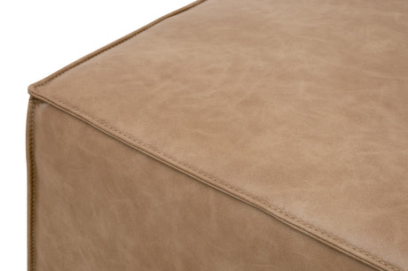 Knox Accent Cube in Ivanhoe Toast from Essentials For Living - Luna Furniture