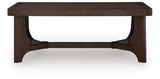 Korestone Dark Brown Coffee Table from Ashley - Luna Furniture